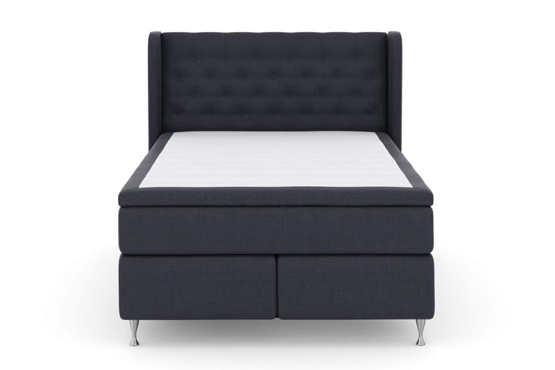 Select No 5 Komplett Sängpaket 160x200 Fast Watergel - Blå/Silver - Products - Möbler - Säng - Kontinentalsäng