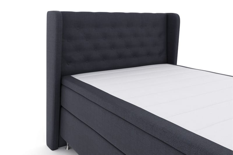 Select No 5 Komplett Sängpaket 160x200 Fast Watergel - Blå/Silver - Products - Möbler - Säng - Kontinentalsäng