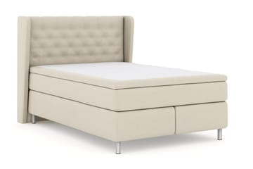 Select No 5 Komplett Sängpaket 160x200 Medium Watergel - Beige/Metall - Products - Möbler - Säng - Kontinentalsäng