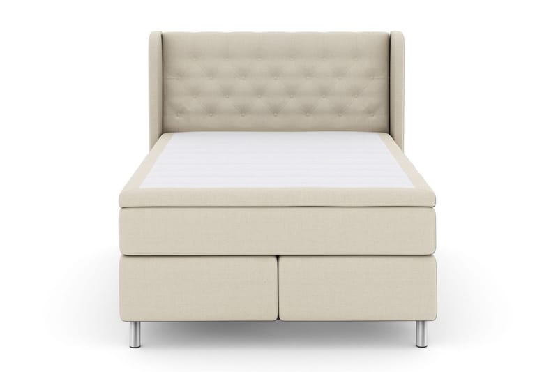 Select No 5 Komplett Sängpaket 160x200 Medium Watergel - Beige/Metall - Products - Möbler - Säng - Kontinentalsäng