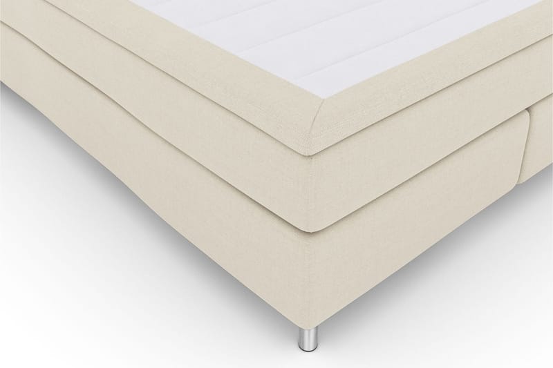 Select No 5 Komplett Sängpaket 210x210 Fast/Medium Latex - Beige/Metall - Products - Möbler - Säng - Kontinentalsäng