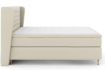 Select No 5 Komplett Sängpaket 210x210 Fast/Medium Watergel - Beige/Guld - Products - Möbler - Säng - Kontinentalsäng