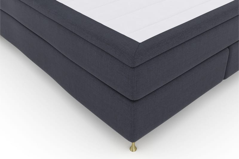 Select No 5 Komplett Sängpaket 210x210 Fast/Medium Watergel - Blå/Guld - Products - Möbler - Säng - Kontinentalsäng
