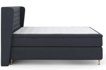 Select No 5 Komplett Sängpaket 210x210 Fast/Medium Watergel - Blå/Guld - Products - Möbler - Säng - Kontinentalsäng