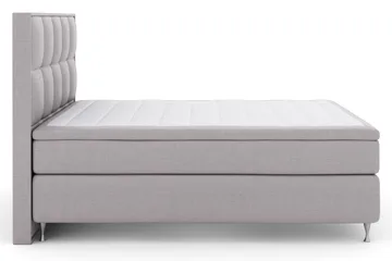Select No 5 Komplett Sängpaket 210x210 Fast/Medium Watergel - Ljusgrå/Silver - Products - Möbler - Säng - Kontinentalsäng