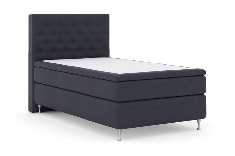 Select No 5 Kontinentalsäng 120x200 Fast Watergel - Blå/Silver - Products - Möbler - Säng - Enkelsäng