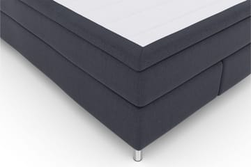 Select No 5 Kontinentalsäng 140x200 Medium Watergel - Blå/Metall - Products - Möbler - Säng - Kontinentalsäng