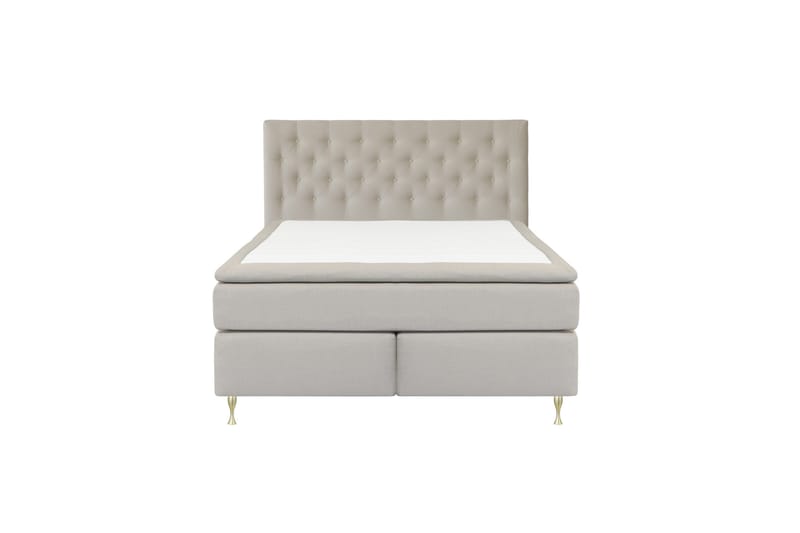 Select No 5 Kontinentalsäng 180x200 Fast Latex - Beige/Guld - Products - Möbler - Säng - Kontinentalsäng