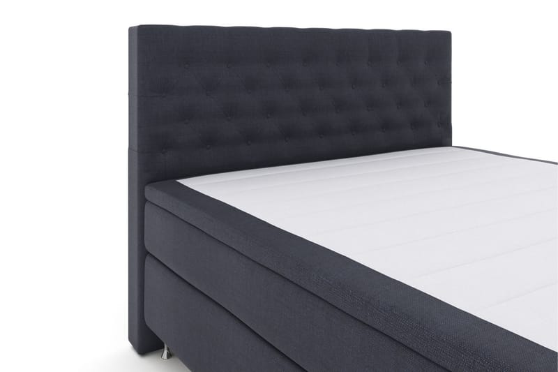 Select No 5 Kontinentalsäng 180x200 Fast Watergel - Blå/Silver - Products - Möbler - Säng - Kontinentalsäng