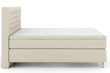 Select No 5 Kontinentalsäng 180x200 Medium Latex - Beige/Silver - Products - Möbler - Säng - Kontinentalsäng