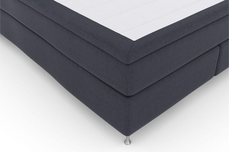 Select No 5 Kontinentalsäng 210x210 Fast Watergel - Blå/Silver - Products - Möbler - Säng - Kontinentalsäng
