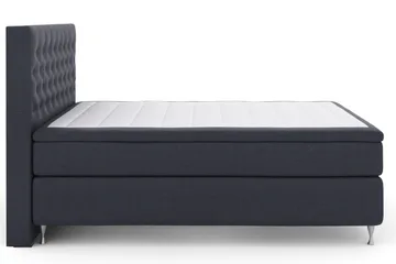 Select No 5 Kontinentalsäng 210x210 Fast Watergel - Blå/Silver - Products - Möbler - Säng - Kontinentalsäng
