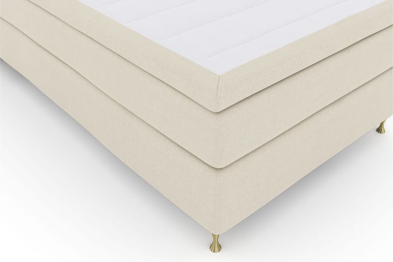 Select No 6 Komplett Sängpaket 120x200 Fast Latex/Memory - Beige/Guld - Products - Möbler - Säng - Enkelsäng