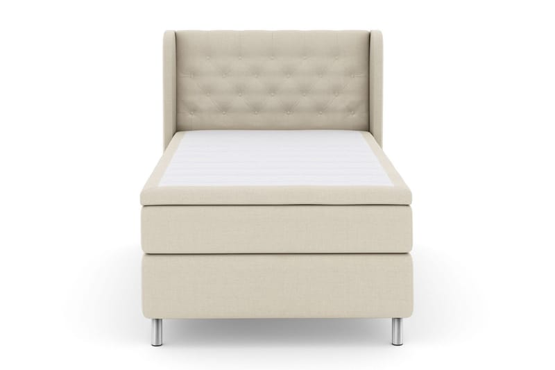 Select No 6 Komplett Sängpaket 120x200 Fast Latex/Memory - Beige/Metall - Products - Möbler - Säng - Enkelsäng