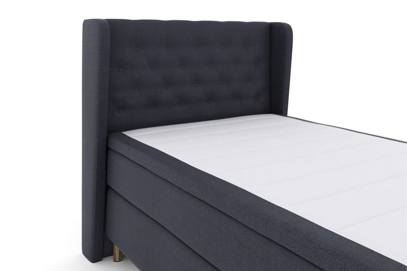 Select No 6 Komplett Sängpaket 120x200 Fast Latex/Memory - Blå/Metall - Products - Möbler - Säng - Enkelsäng