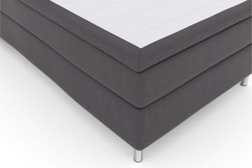 Select No 6 Komplett Sängpaket 120x200 Fast Latex/Memory - Mörkgrå/Metall - Products - Möbler - Säng - Enkelsäng
