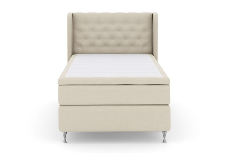 Select No 6 Komplett Sängpaket 120x200 Fast Watergel - Beige/Silver - Products - Möbler - Säng - Enkelsäng