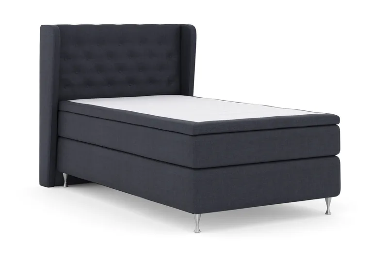 Select No 6 Komplett Sängpaket 120x200 Fast Watergel - Blå/Silver - Products - Möbler - Säng - Enkelsäng