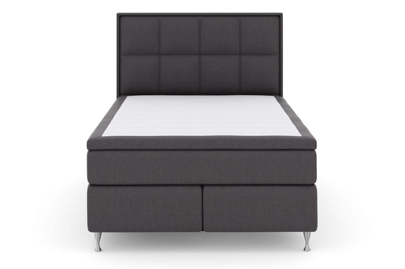 Select No 6 Komplett Sängpaket 140x200 Fast Watergel - Mörkgrå/Silver - Products - Möbler - Säng - Kontinentalsäng