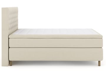 Select No 6 Komplett Sängpaket 140x200 Fast/Medium Watergel - Beige/Koppar - Products - Möbler - Säng - Kontinentalsäng