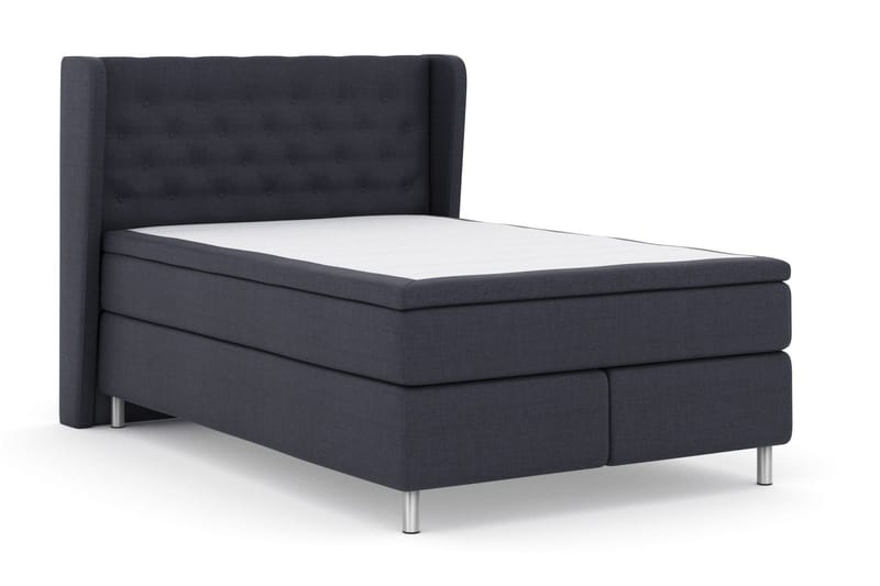 Select No 6 Komplett Sängpaket 140x200 Fast/Medium Watergel - Blå/Koppar - Products - Möbler - Säng - Kontinentalsäng