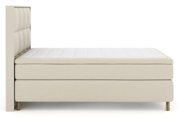 Select No 6 Komplett Sängpaket 140x200 F/M Latex/Memory - Beige/Koppar - Products - Möbler - Säng - Kontinentalsäng