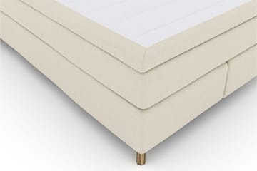 Select No 6 Komplett Sängpaket 140x200 Medium Latex/Memory - Beige/Koppar - Products - Möbler - Säng - Kontinentalsäng
