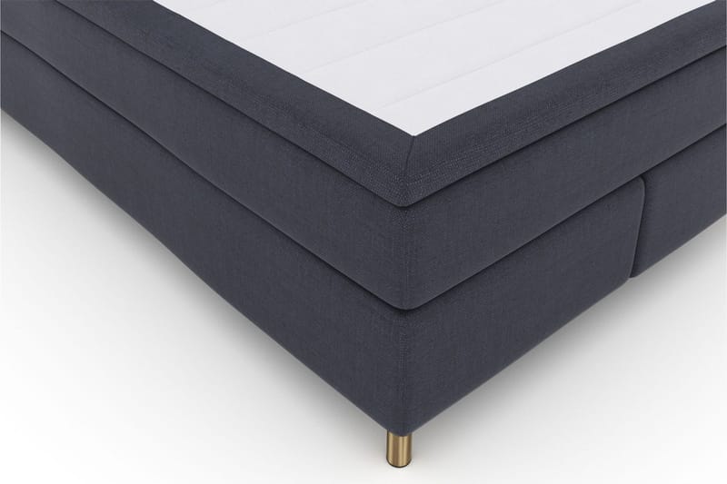 Select No 6 Komplett Sängpaket 140x200 Medium Latex/Memory - Blå/Koppar - Products - Möbler - Säng - Kontinentalsäng