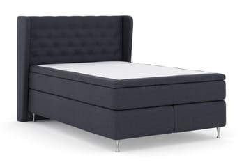 Select No 6 Komplett Sängpaket 140x200 Medium Latex/Memory - Blå/Silver - Products - Möbler - Säng - Kontinentalsäng