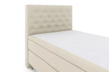 Select No 6 Kontinentalsäng 120x200 Fast Watergel - Beige/Silver - Products - Möbler - Säng - Enkelsäng