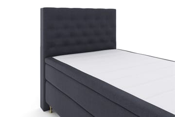 Select No 6 Kontinentalsäng 120x200 Medium Memory/Pocket - Blå/Guld - Products - Möbler - Säng - Enkelsäng