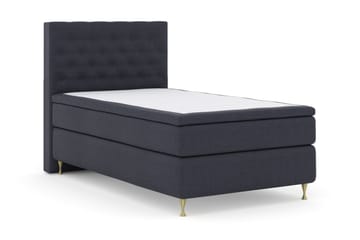 Select No 6 Kontinentalsäng 120x200 Medium Memory/Pocket - Blå/Guld - Products - Möbler - Säng - Enkelsäng
