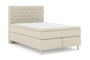 Select No 6 Kontinentalsäng 140x200 Fast Watergel - Beige/Metall - Products - Möbler - Säng - Kontinentalsäng