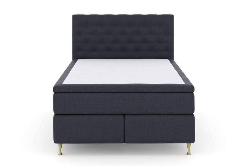 Select No 6 Kontinentalsäng 160x200 Fast Watergel - Blå/Guld - Products - Möbler - Säng - Kontinentalsäng