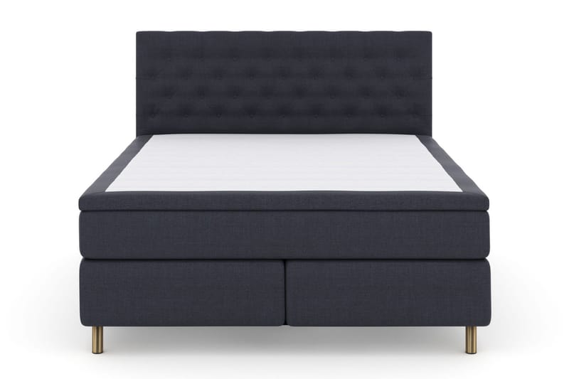 Select No 6 Kontinentalsäng 180x200 Medium Memory/Pocket, Blå/Koppar