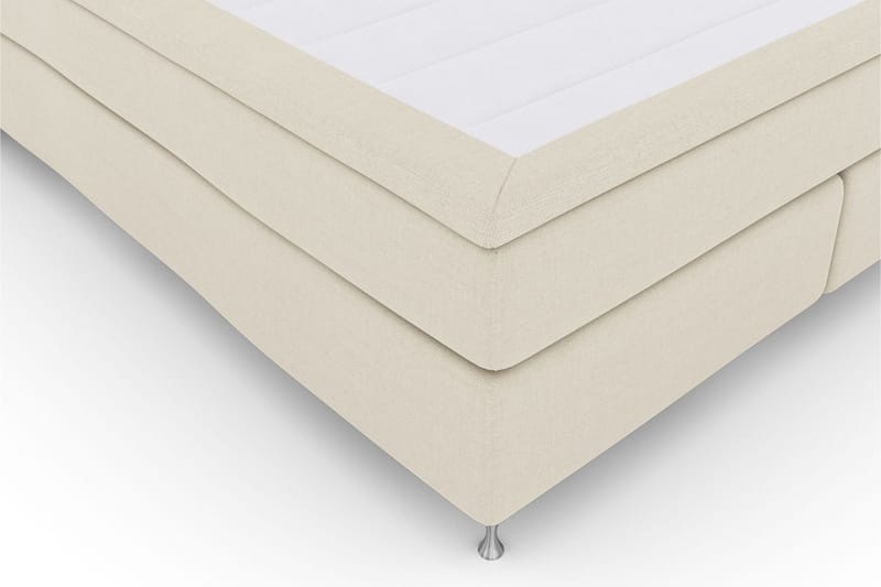 Select No 6 Kontinentalsäng 210x210 Medium Watergel - Beige/Silver - Products - Möbler - Säng - Kontinentalsäng