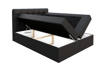 Skaftå Kontinentalsäng 140x200 - Svart/Blå/Grå/Vit - Products - Möbler - Säng - Säng med förvaring