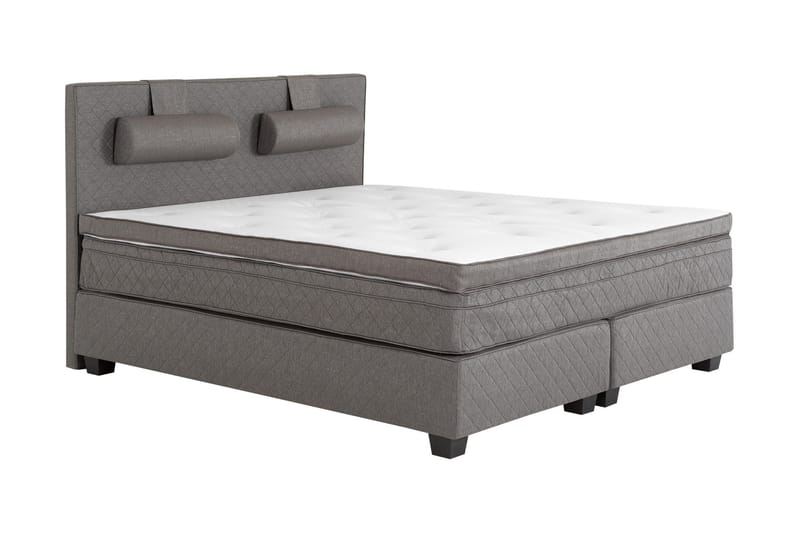 Sundborn Kontinentalsäng 210x210 Valbar - Grå - Products - Möbler - Säng - Kontinentalsäng