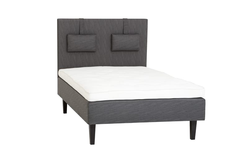 Viken Bas Komplett SängpaketRamsäng 120x200 Medelfast - Grå - Products - Möbler - Säng - Enkelsäng