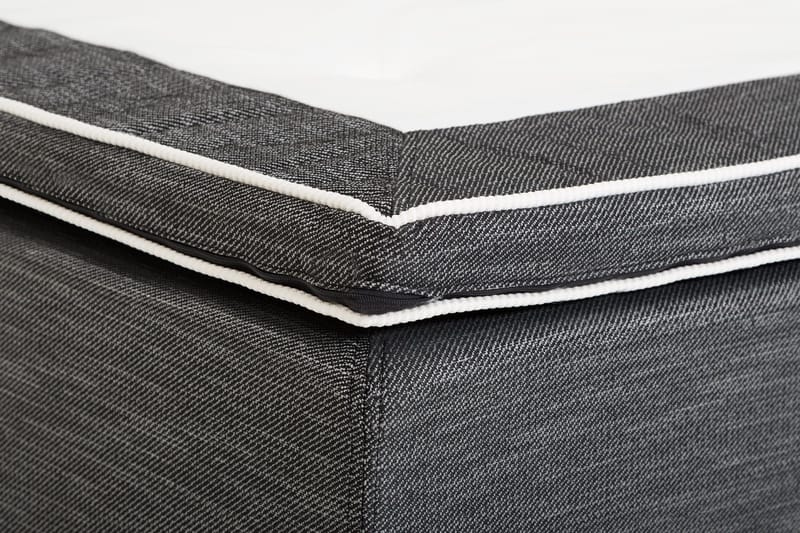 Viken Bas Ramsäng 80x200 - Ancona Grå - Products - Möbler - Säng - Enkelsäng