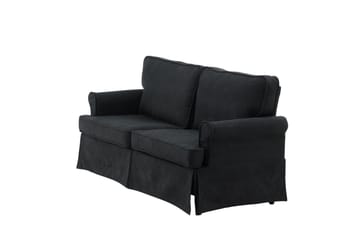 Anton 2-sits Soffa - Svart - Products - Möbler - Soffa - 2 sits soffa