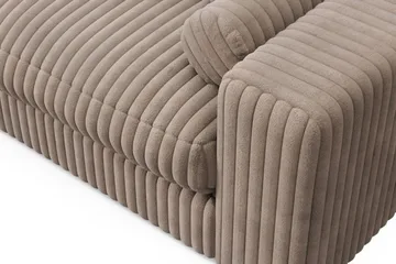 Arken Lyx 3-sits Djup Soffa i Manchester - Greige - Products - Möbler - Soffa - 3 sits soffa