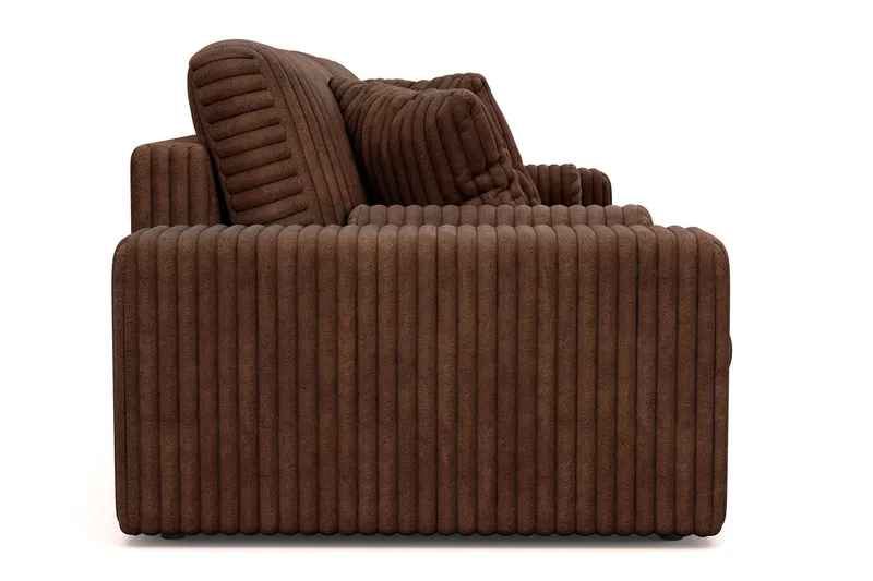 Arken Lyx 4-sits Djup Soffa i Manchester - Mörkbrun - Products - Möbler - Soffa - 4 sits soffa