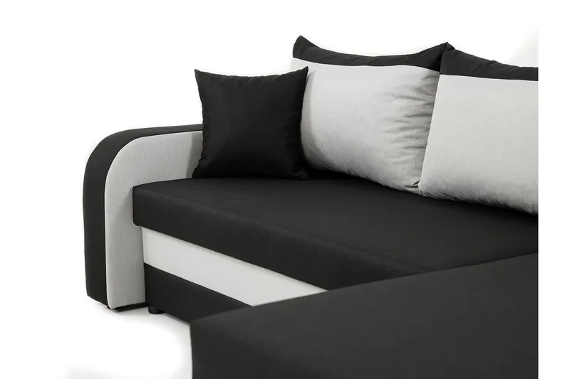 Alvared 3-sits Hörnbäddsoffa Universal - Beige/Brun - Products - Möbler - Soffa - Bäddsoffa - Bäddsoffa divan