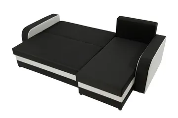 Alvared 3-sits Hörnbäddsoffa Universal - Beige/Brun - Products - Möbler - Soffa - Bäddsoffa - Bäddsoffa divan