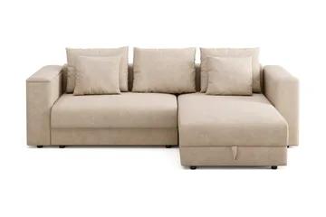 7 cm Mjuk/Medium Memoryskum, Tryckavlastande med Tvättbar Klädsel - Brun