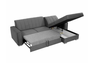 Denegal 3-sits Hörnbäddsoffa Beige/Light beige - Products - Möbler - Soffa - Bäddsoffa - Bäddsoffa divan