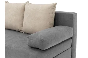 Eifion Bäddsoffa 3-sits - Mörkgrå - Products - Möbler - Soffa - Bäddsoffa - 3 sits bäddsoffa