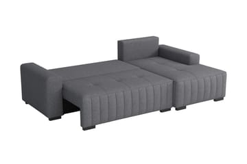 Esher 4-sits Bäddsoffa Vänster - Brun - Products - Möbler - Soffa - Bäddsoffa - Bäddsoffa divan