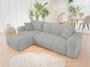 Flo Bäddsoffa med Divan 3-sits - Grå - Products - Möbler - Soffa - Bäddsoffa - Bäddsoffa divan